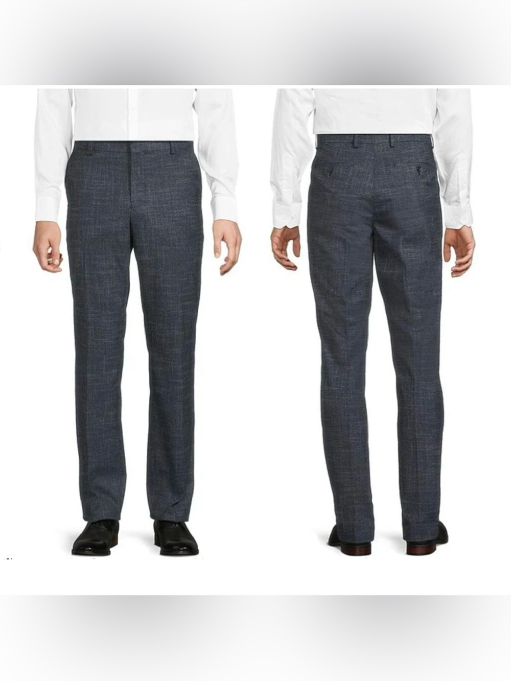 Murano Alex Slim Fit Plaid Dress Pants